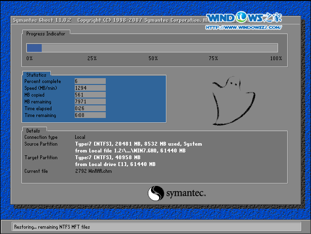 深度技术win7 ghost安装教程