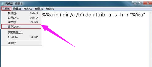 文件被隐藏