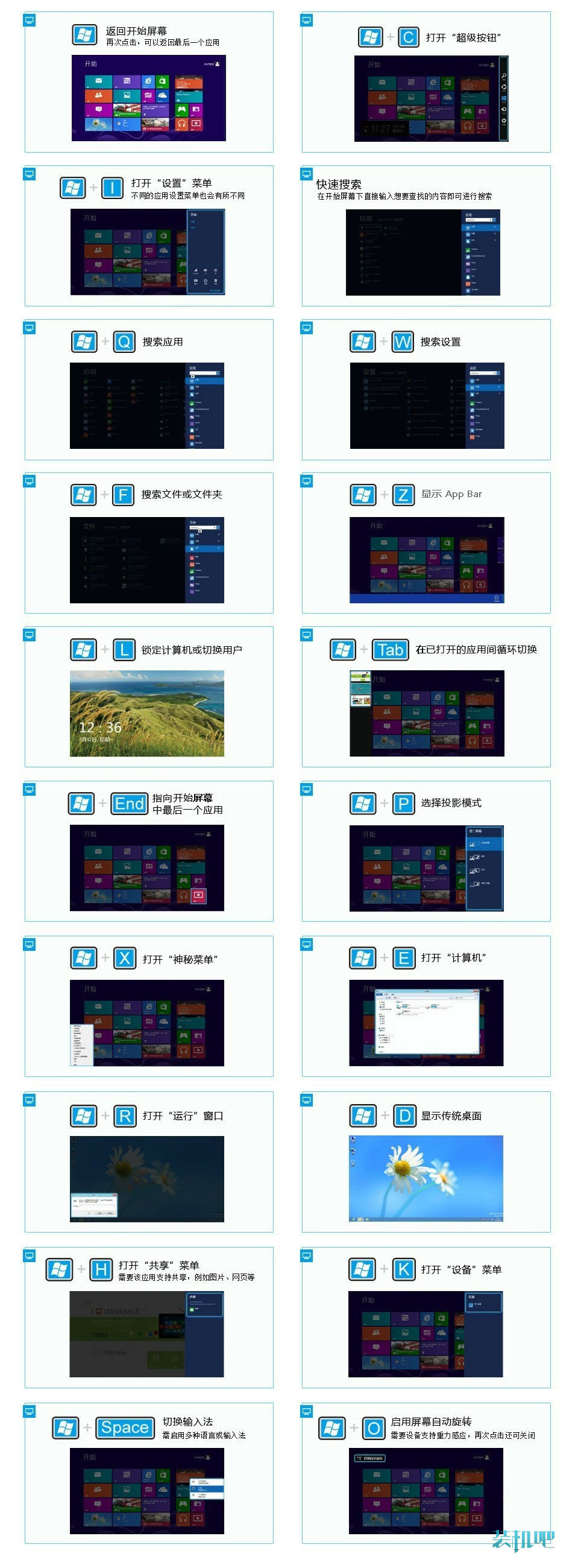 win8快捷键