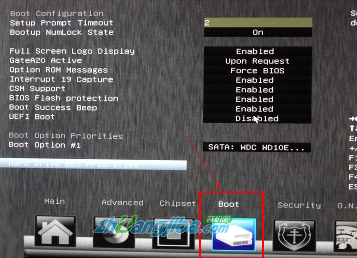 映泰主板BIOS设置U盘启动教程1